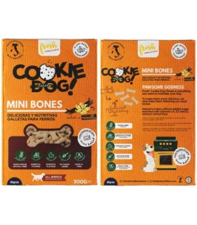 FRESH COOKIE DOG TREATS MINI BONES 300 G