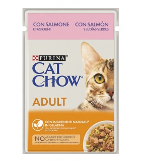 CAT CHOW ADULTO SALMON 85 GR.