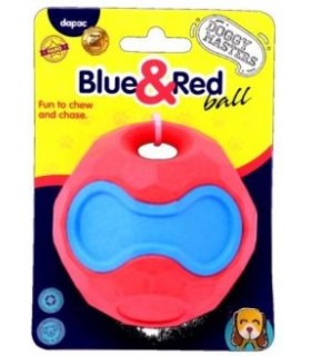 BOLA BLUE AND RED DOGGY...
